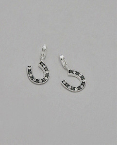 Charms: Sterling Silver Lucky Horseshoe Charm