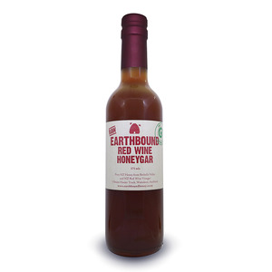 Earthbound Honey: Red Wine Honeygar new bottles