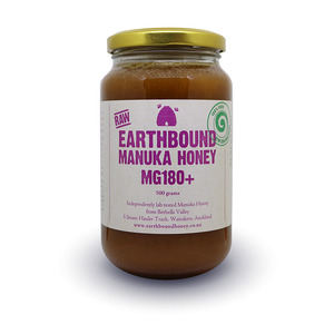 Earthbound Honey: Manuka Honey MG180+