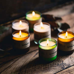 All Earth Candles: Glenorchy Gold - Beer Bottle Soy Tealights (6 Pack)