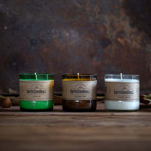 All Earth Candles: Buzz-Off - Beer Bottle Tealights (3 Pack)