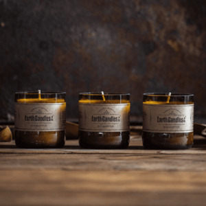 All Earth Candles: Eucalyptus - Beer Bottle Soy Tealights