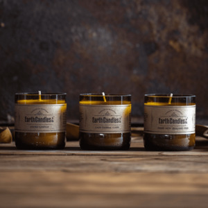 All Earth Candles: Mixed - Beer Bottle Soy Tealights