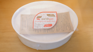 Products: Biodegradable Plates NZ - Sturdy Oval Plates made by earthpac