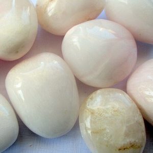 Products: Aragonite Pink Tumble - Earthsynergy webstore New Zealand