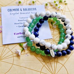 Products: Calming & Balancing Bracelet Trio - Earthsynergy webstore