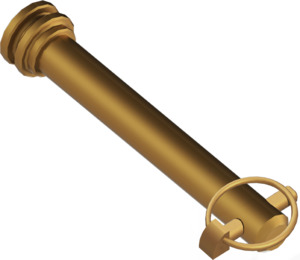 S2 AUGER PIN AND CLIP – 50mm RND