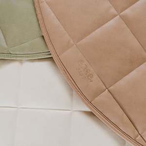 Vegan Leather Baby: Quilted Vegan Leather Play Mat