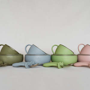 Stainless Steel Silicone Baby: The Toddler Stainless Steel Bowl Bundle