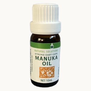 Manuka Oil: Natural Solutions Strong East Cape Manuka Oil