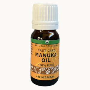 Manuka Oil: Natural Solutions Pure East Cape Manuka Oil