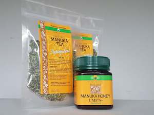 Gift Packs: East Cape Manuka Teas and Honey