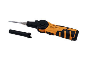 Rechargeable Soldering Iron With Pivoting Head