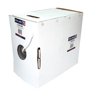 Network Security Audio Cabl: 300m 6C 0.44mm Bare Copper Security Cable Supplied in Pull Box