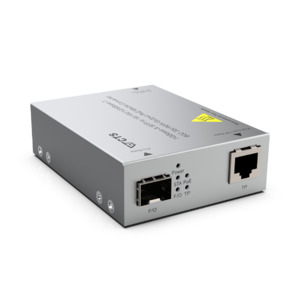 1GBase-X SFP to 10/100/1000 Base-T 802.3BT 90W Output POE Rugged Media Converter