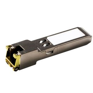 1.25G Gigabit SFP-T RJ45 Module (1000Mbps only). HP & Generic Br& Compatible.