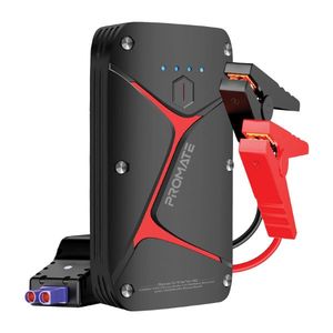 12V IP67 Car Jump Starter w/ Built-in 16000mAh Powerbank 80lm LED Flashlight