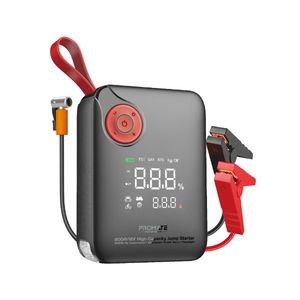 Power Banks Batteries: 800A/12V High-Cap Jump Starter 150PSI Air Compressor 10000mAh Power Bank, 210lm LED Torch