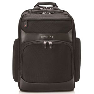 Onyx Black Laptop Backpack Up to 15.6''. Travel Friendly Hard-Shell Quick-Access
