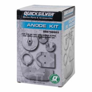 Mercury Trim Tab Anode Zinc