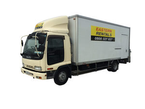 Hire A Truck: 25-27 m3 tail lift truck
