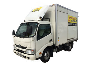 Hire A Truck: 12 m3 box with tail lift