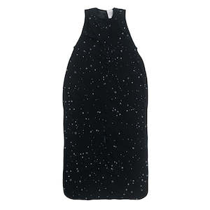 Woolbabe 3 Seasons Front Zip Sleep Bag - Night Stars