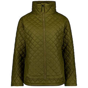 Moke Melissa Womens Quilted Jacket - Loden