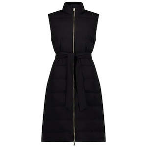 Moke Bella Womens 90/10 Maxi Vest - Black