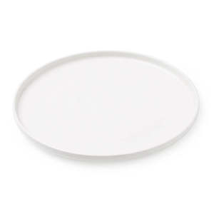Living Light Candles White Plate 25cm