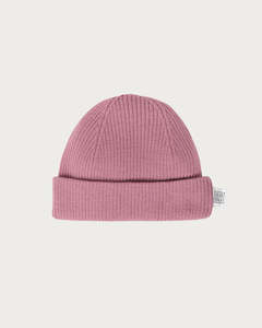 Babu: Babu Merino Knitted Rib Hat