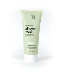 Babu: Babu All Over Wash (Body Wash and Shampoo) 200ml
