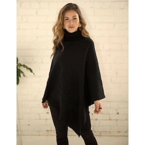 Joy Lambswool Poncho