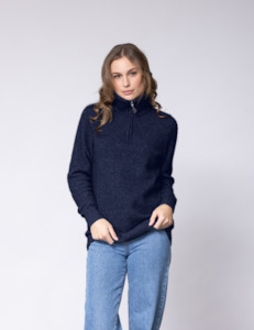Whats On Sale: Noble Wilde Possum Merino Teak Half Zip