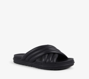 Emu Ella Leather Slide - Black