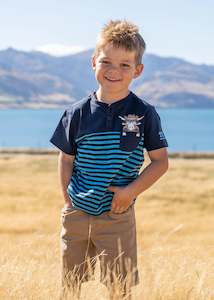 Thomas Cook: Thomas Cook Boys Pocket Bull Henley S/S Tee