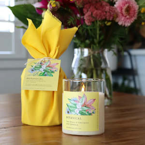 Botanical Lime Flower and Lemongrass Soy Candle