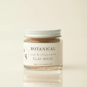 Botanical Nz 1: Botanical Rose and Chamomile Clay Mask 60 Jar