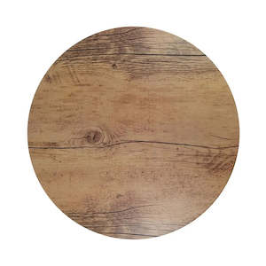 Easts 1: Uncle Zito Round Wood Effect Oak Board