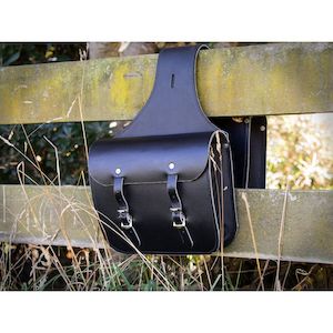 Easts Leather Satchel Style Saddle Bags