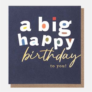 Greeting Cards Vouchers: Caroline Gardner - A Big Happy Birthday To You - Birthday Card