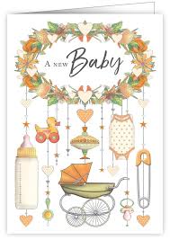 Greeting Cards Vouchers: Quire Publishing - A New Baby - Baby Card