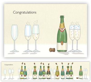 Quire Publishing - Congratulations - Fold Out Congratulations Card