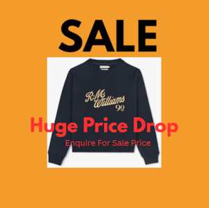 RMW 90th Anniversary Womens Script Crew