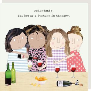 Greeting Cards Vouchers: Rosie Made A Thing - Therapy - Humour Card