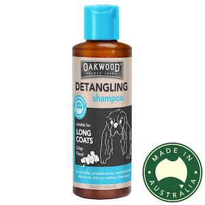 Mans Best Friend Dogs: Oakwood Detangling Shampoo for Long Coats 280ml