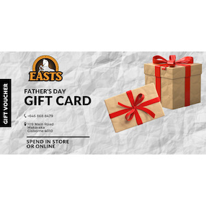 Gift Voucher: Easts Father's Day Gift Voucher