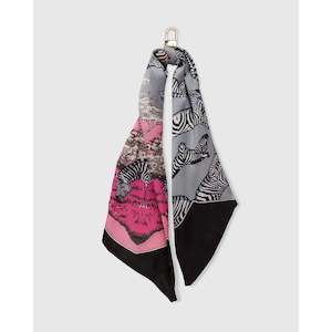 Scarves: Louenhide Kiki Bag Scarf - Fuschia