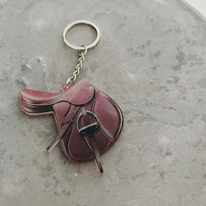 Twigg Resin Saddle Keyring