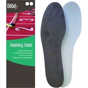 Insoles Laces: DEBE Memory Foam Insole 40